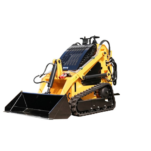Cargadora de orugas compacta SMH-T360 | Orugas de goma de baja presión sobre el suelo