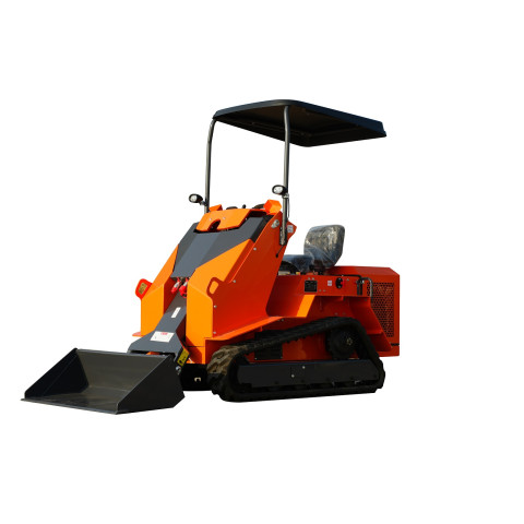 Minicargadora compacta sobre ruedas T490