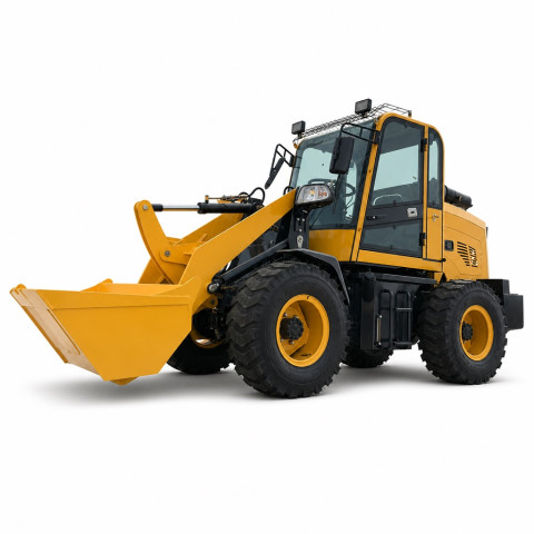 Cargadora compacta de ruedas | Minicargadora de ruedas de 1 tonelada