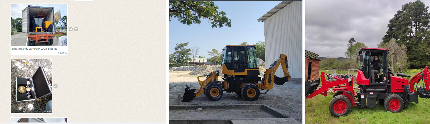 Clientes globales e historias de éxito | Retroexcavadoras